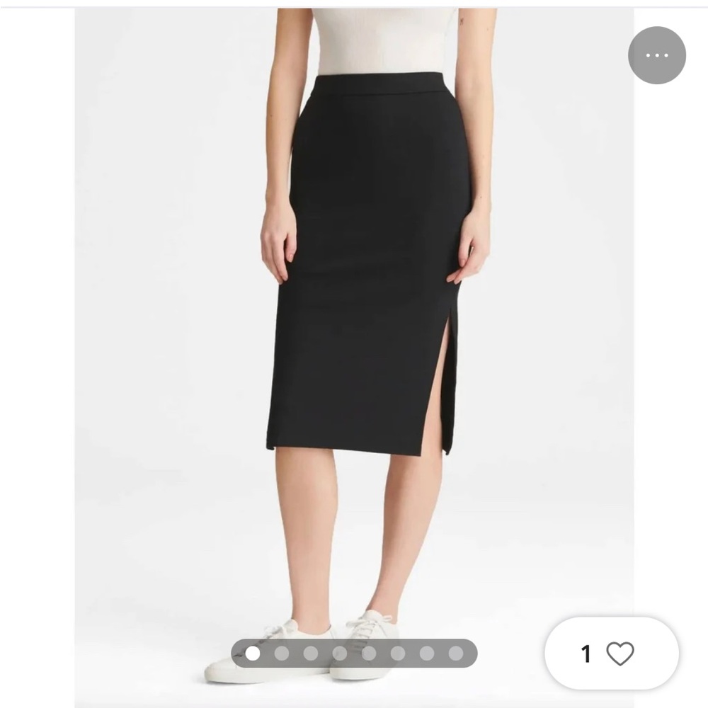 Naadam Modal Cashmere Pencil Skirt